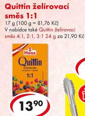 Quittin želírovací směs 1:1, 17 g 