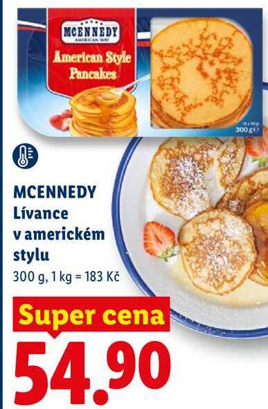 MCENNEDY Lívance v americkém stylu, 300 g 