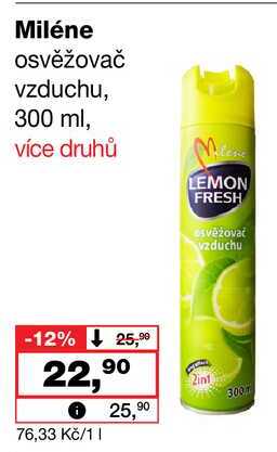 Miléne osvěžovač vzduchu, 300 ml