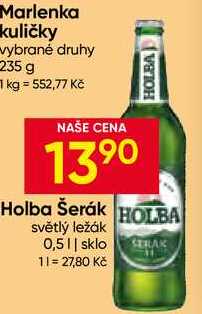 Holba Šerák světlý ležák 0,5l