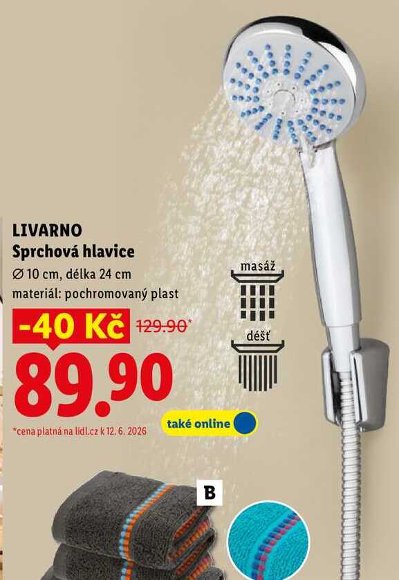 LIVARNO Sprchová hlavice