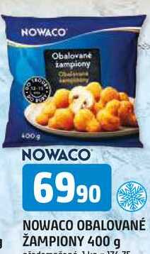 NOWACO OBALOVANÉ ŽAMPIONY 400 g