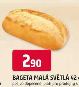 BAGETA MALÁ SVĚTLÁ 42 g