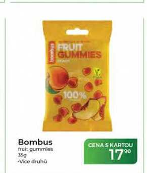 Bombus fruit gummies 35g 
