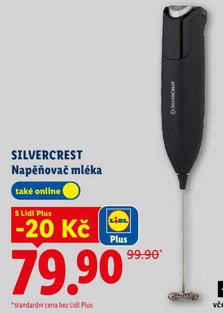 SILVERCREST Napěňovač mléka