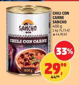 CHILI CON CARNE SANCHO, 400 g