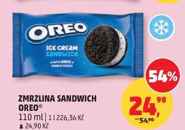 ZMRZLINA SANDWICH OREO, 110 ml