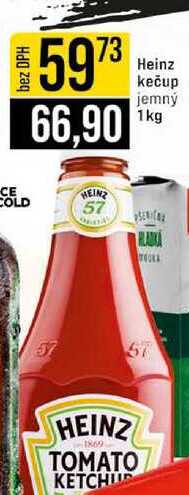 Heinz kečup jemný 1kg
