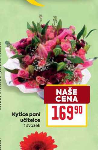 Kytice paní učitelce 1 svazek