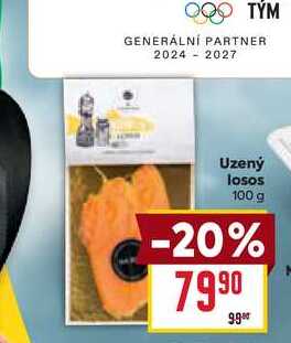Uzený losos 100 g