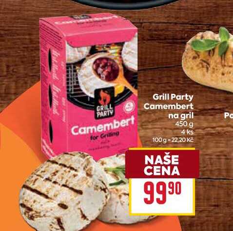 Grill Party Camembert na gril 450 g