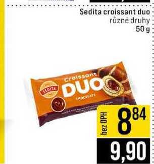 Sedita croissant duo různé druhy 50 g