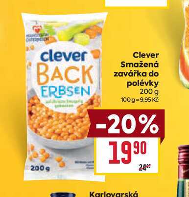 Clever Smažená zavářka do polévky 200 g