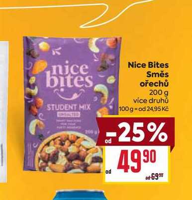 Nice Bites Směs ořechů 200 g
