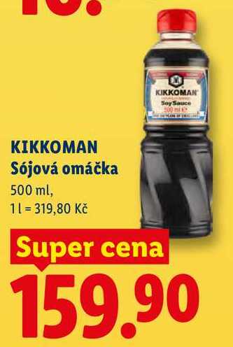 KIKKOMAN Sójová omáčka, 500 ml