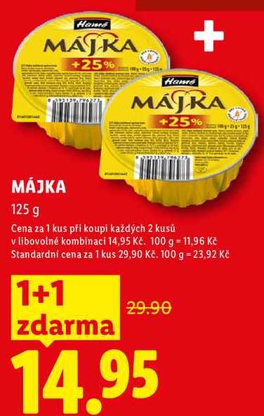MÁJKA, 125 g 