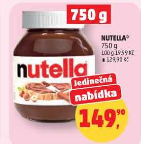 NUTELLA, 750 g