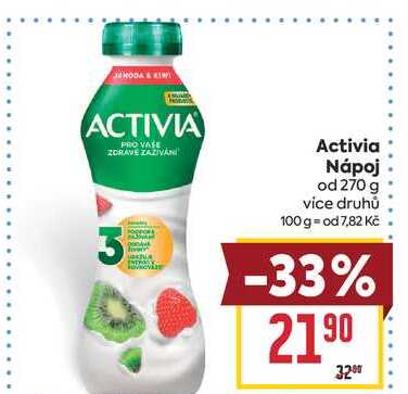Activia Nápoj od 270 g