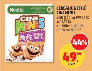 NESTLÉ CINI MINIS, 250 g