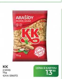KK arašídy 75g