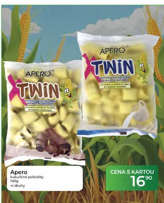 Apero kukuřičné polštářky 140g  