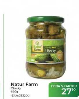 Natur Farm Okurky 680g