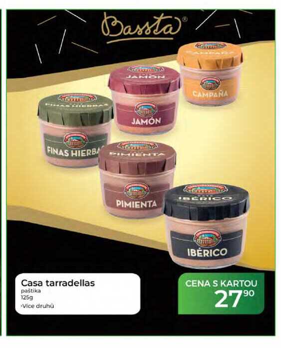 Casa tarradellas paštika 125g  
