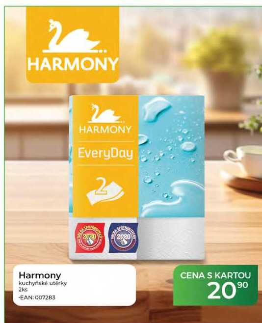 Harmony kuchyňské utěrky 2ks