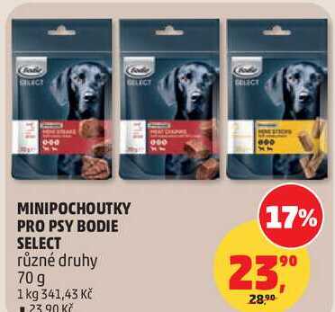 MINIPOCHOUTKY PRO PSY BODIE SELECT různé druhy, 70 g  
