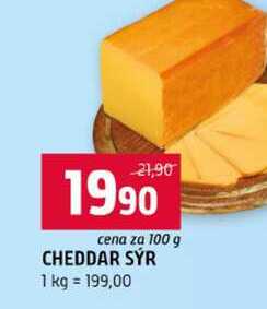 CHEDDAR SÝR 100g