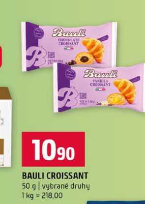 BAULI CROISSANT 50 g vybrané druhy 