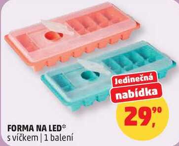 FORMA NA LED s víčkem, 1 balení 