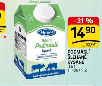 PODMÁSLÍ ŠLEHANÉ KYSANÉ 0,5l