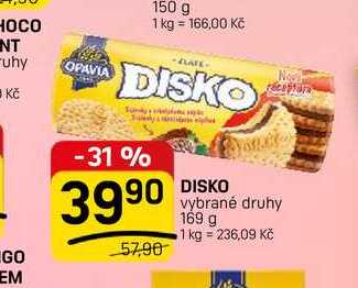 DISKO vybrané druhy 169 g