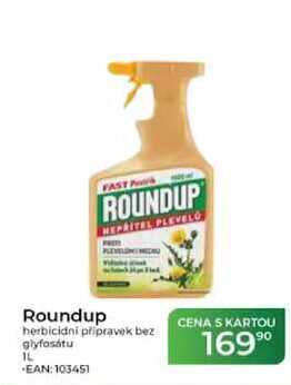 Roundup herbicidni připravek bez glyfosátu IL  