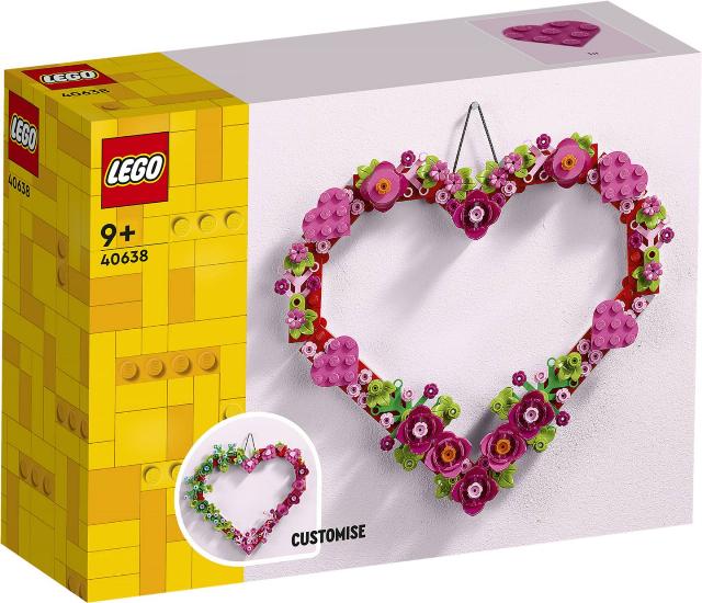 LEGO® Iconic Ozdoba ve tvaru srdce 40638