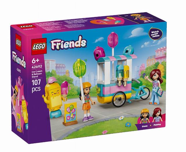 LEGO Stánek se zmrzlinou a balónky 42692
