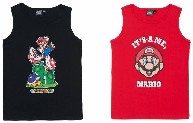 SUPER MARIO Tílko velikosti: 110/116 - 146/152