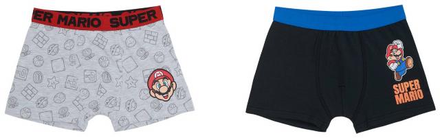 SUPER MARIO Boxerky velikosti: 110/116 - 146/152