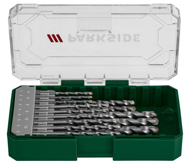 PARKSIDE Sada vrtáků do kamene 15dílná