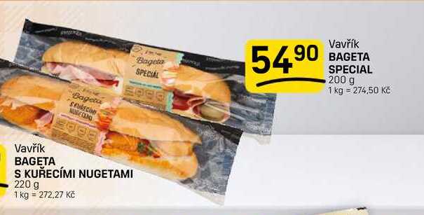 BAGETA SPECIAL 200 g 
