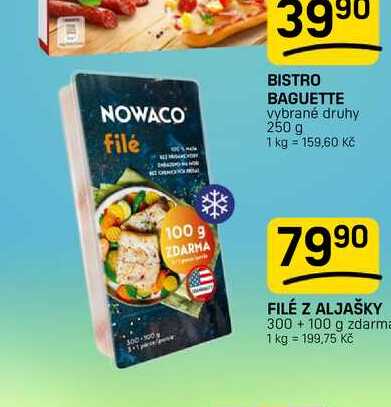 FILÉ Z ALJAŠKY 300+100 g zdarma