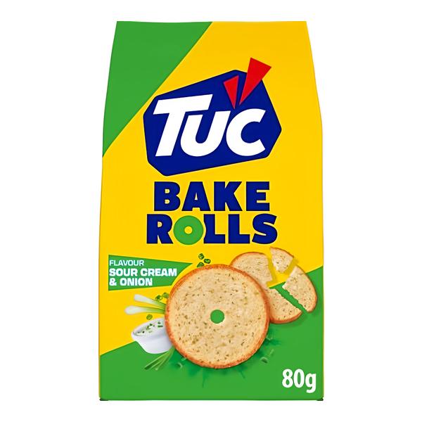 Tuc Bake Rolls přích Smetana a Cibule