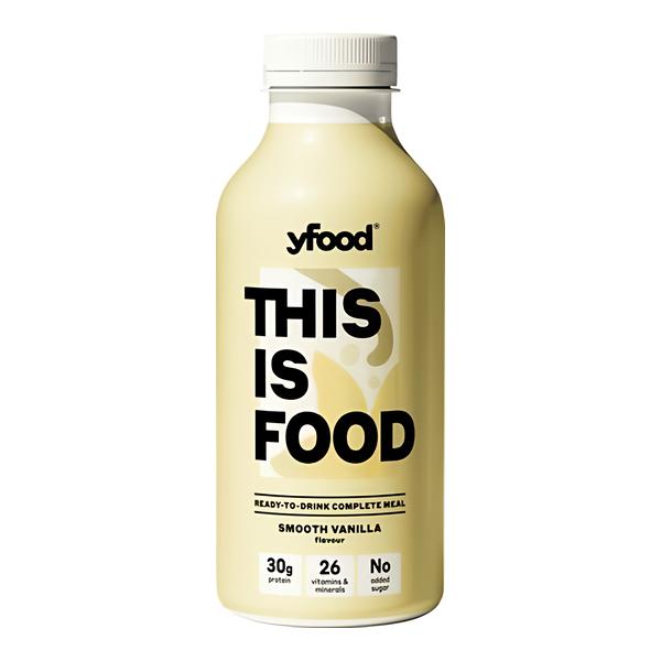 yFood nutričně vyvážené jídlo ve formě nápoje s příchutí vanilky
