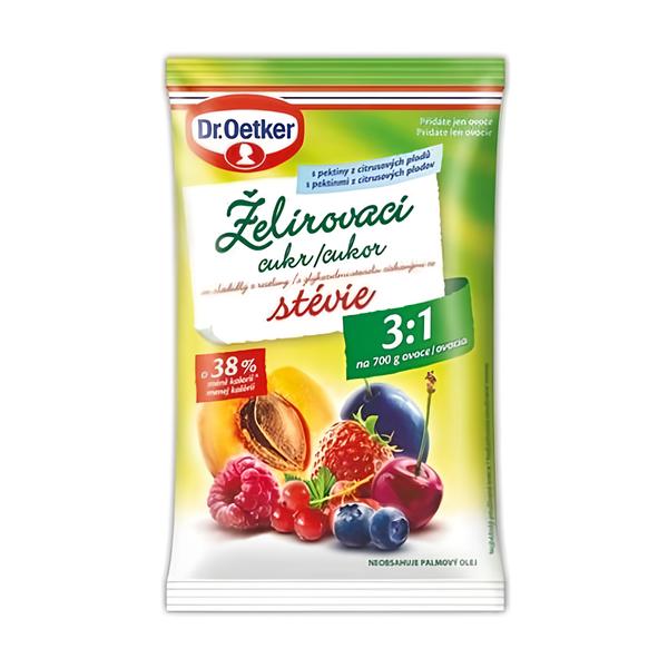 Dr. Oetker Želírovací cukr se stévií 3:1