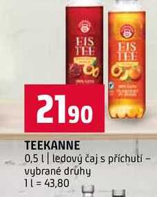 TEEKANNE 0,5l ledový čaj s příchutí vybrané druhy