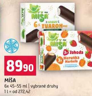 MÍŠA 6x 45-55 ml vybrané druhy 