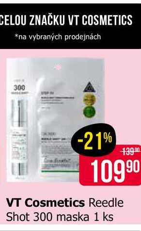 VT Cosmetics Reedle Shot 300 maska 1 ks 