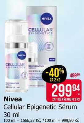 Nivea Cellular Epigenetic Sérum 30 ml 
