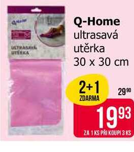 Q-Home ultrasavá utěrka 30 x 30 cm